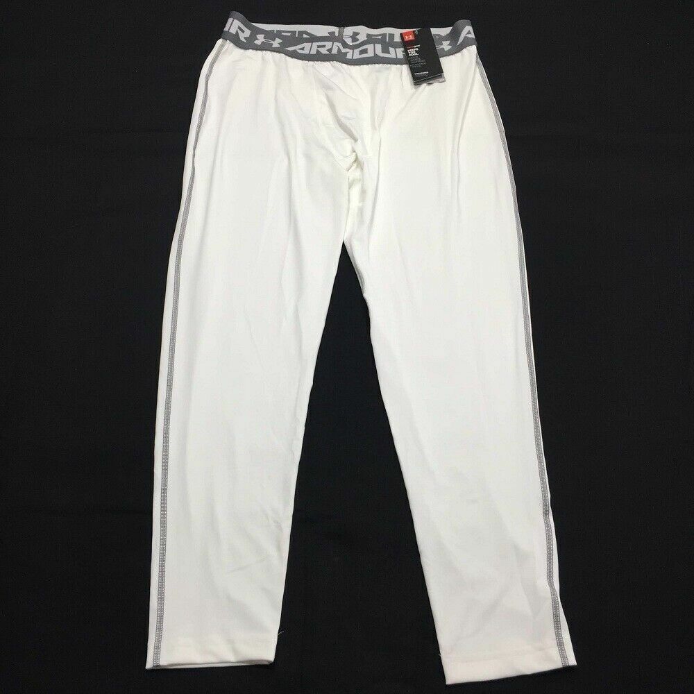 NWT Under Armour‎ UA HeatGear Full Length Compression Pants 2XL Leggings Mens